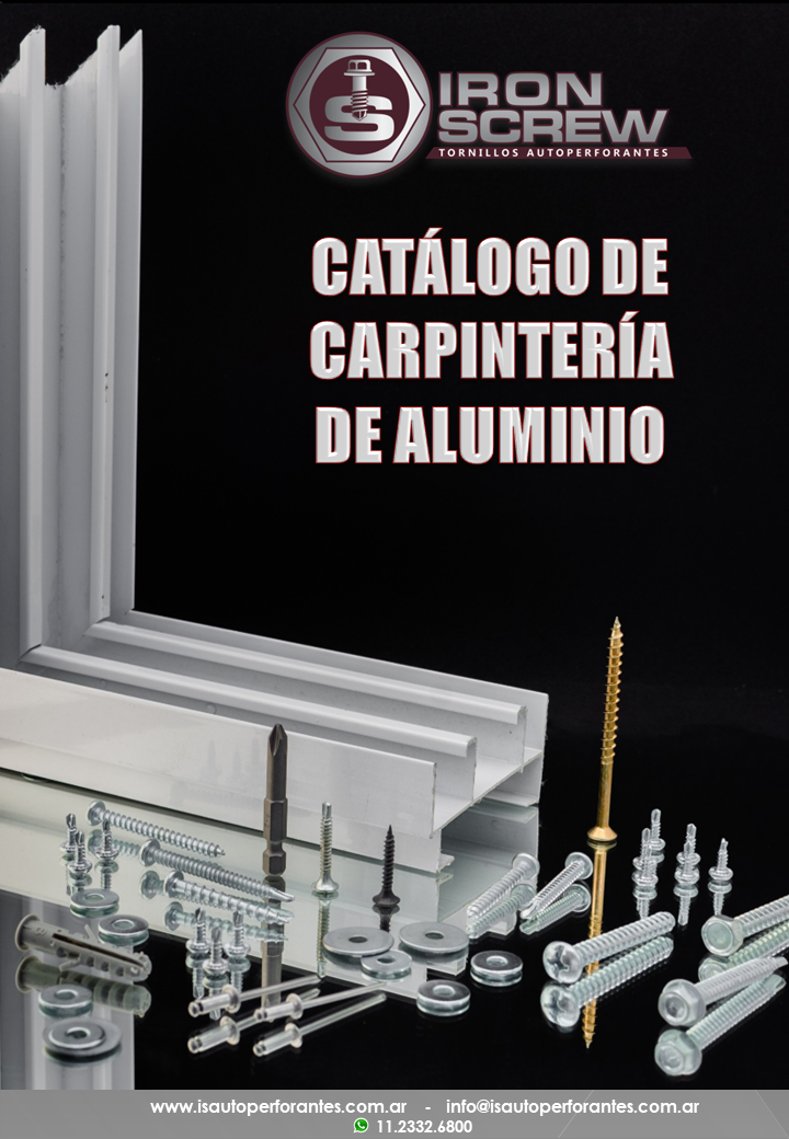 Catálogo de productos para CARPINTERÍA DE ALUMINIO