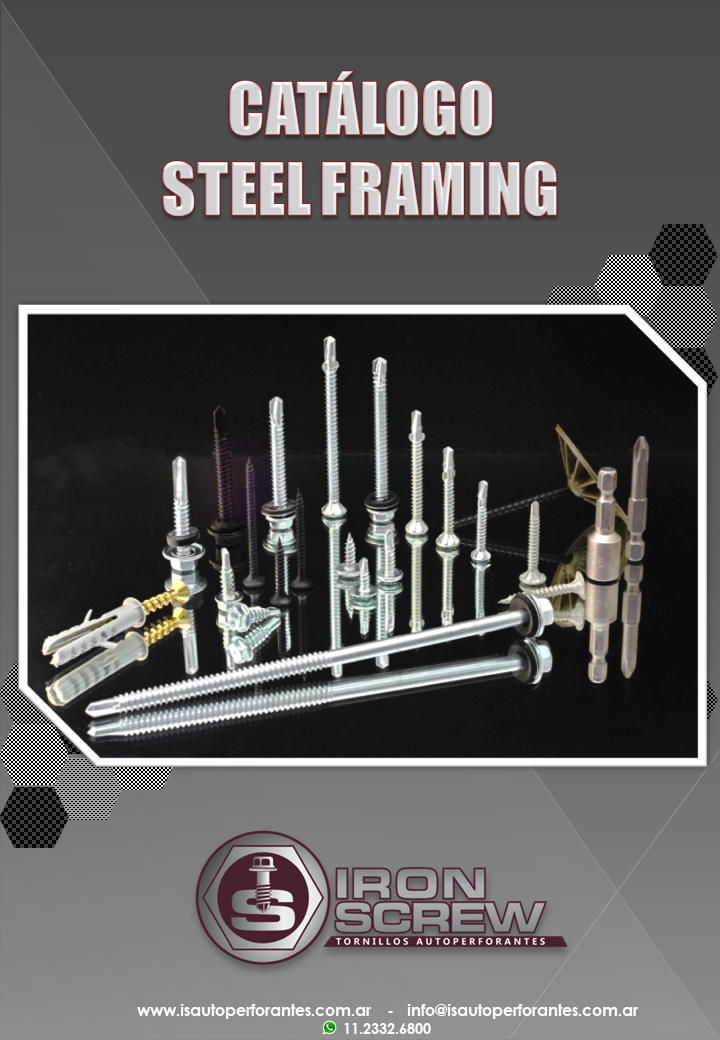 Catálogo de productos para STEEL FRAMING y CONSTRUCCIÓN EN SECO